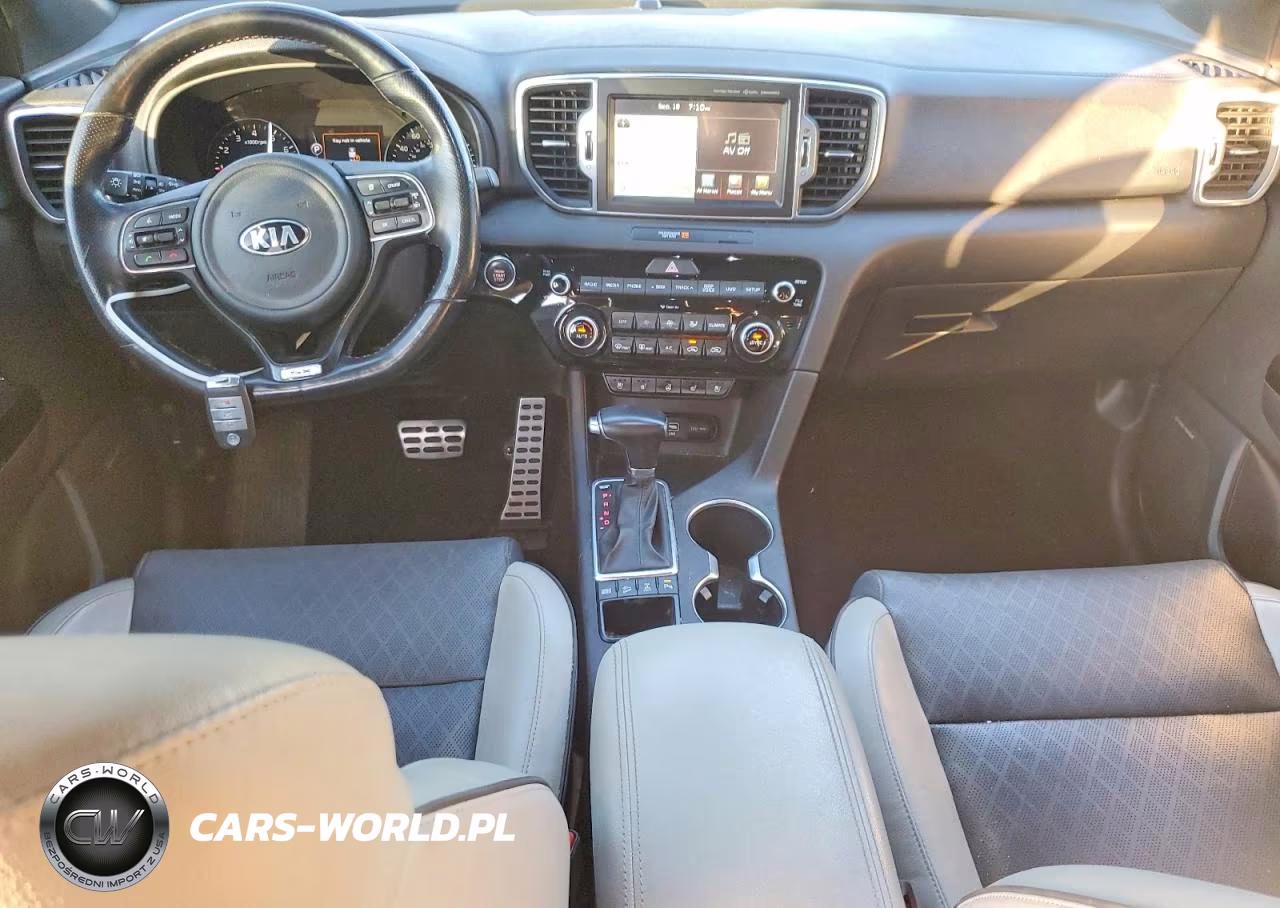 2017 Kia Sportage Sx VIN:KNDPRCA63H7099683 - 8