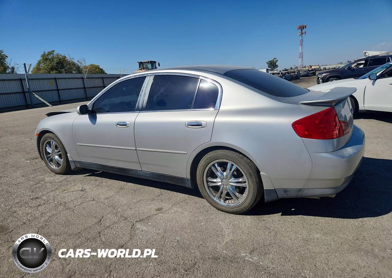 2004 Infiniti G35 VIN:JNKCV51E24M601591 - 2