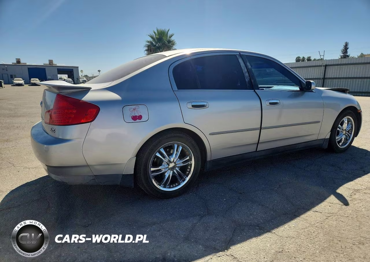2004 Infiniti G35 VIN:JNKCV51E24M601591 - 3