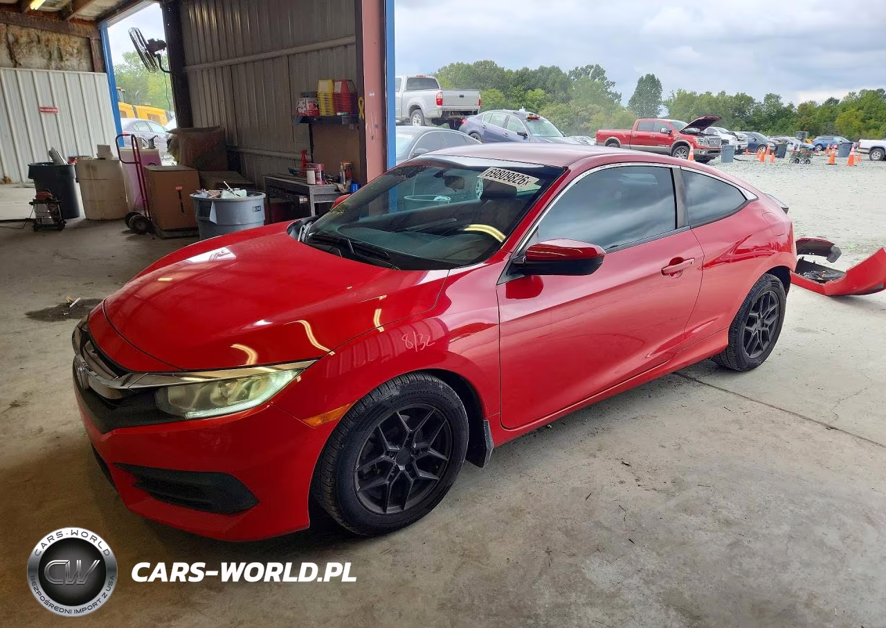 2017 Honda Civic Lx VIN:2HGFC4B54HH312381 - 1