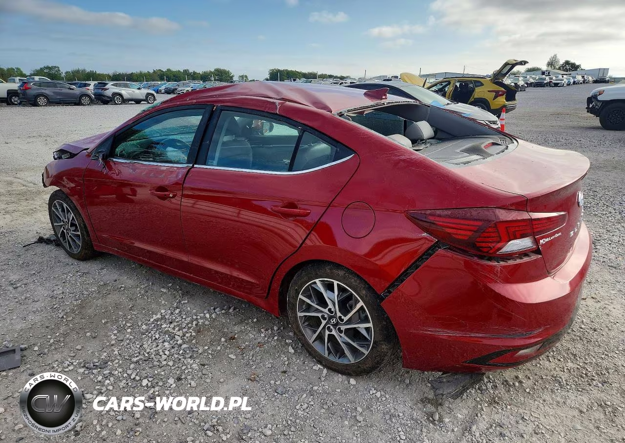 2019 Hyundai Elantra Limited VIN:KMHD84LF8KU793637 - 2