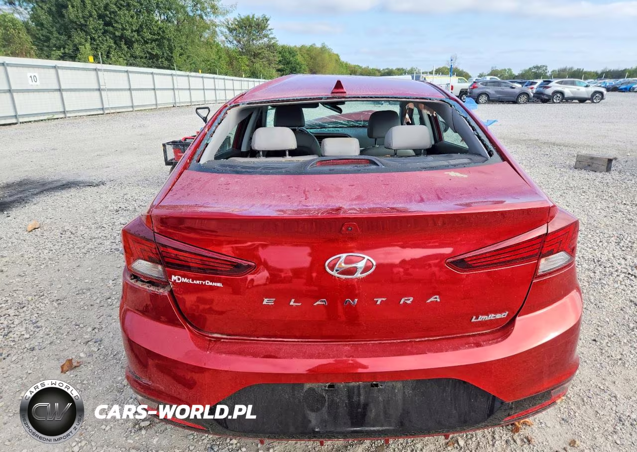2019 Hyundai Elantra Limited VIN:KMHD84LF8KU793637 - 6