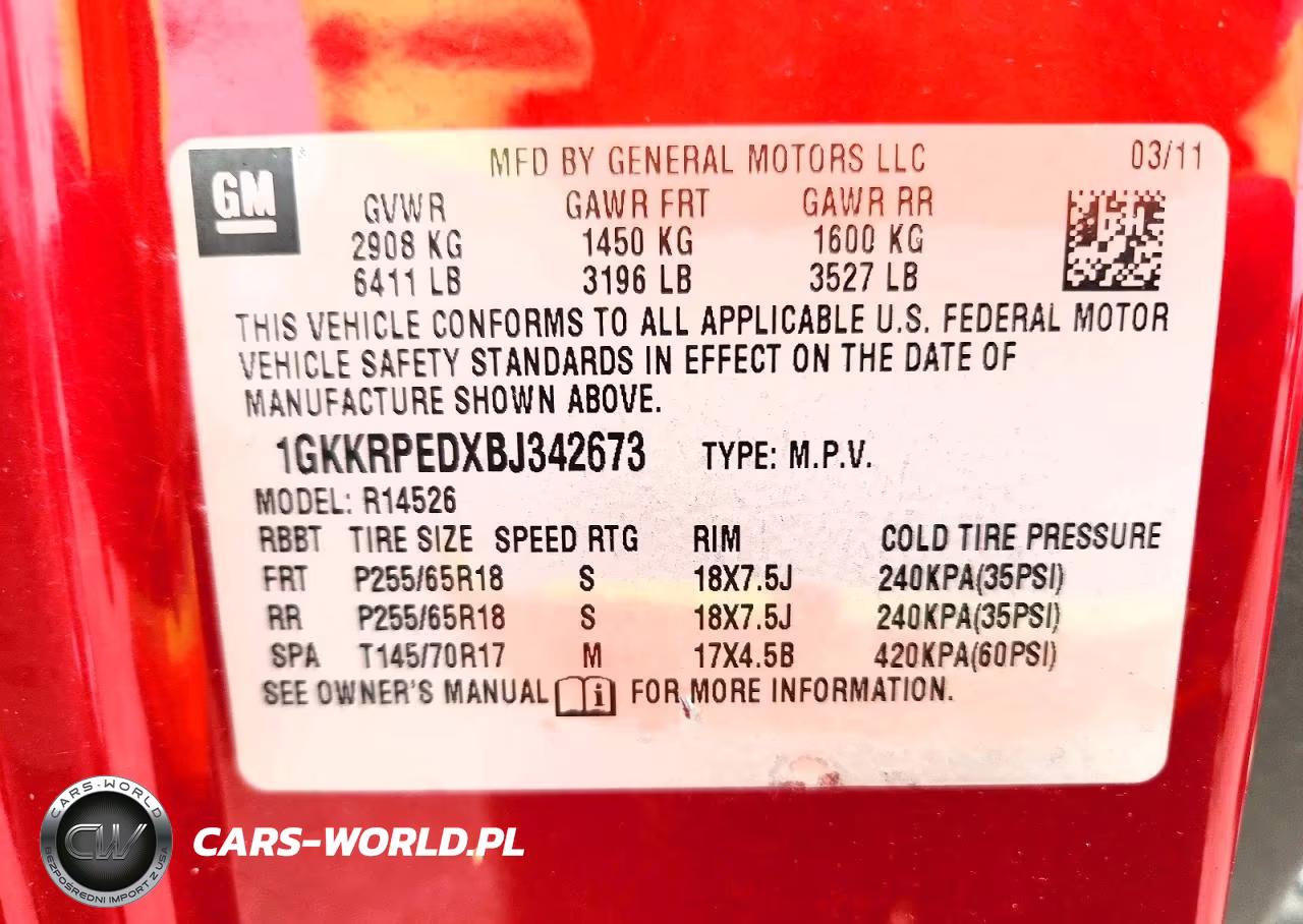 2011 GMC Acadia Sle VIN:1GKKRPEDXBJ342673 - 12