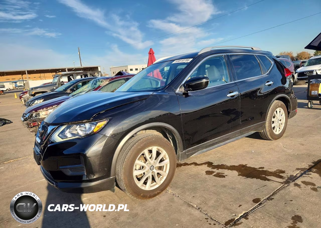 2017 Nissan Rogue Sv VIN:JN8AT2MT1HW142348 - 1