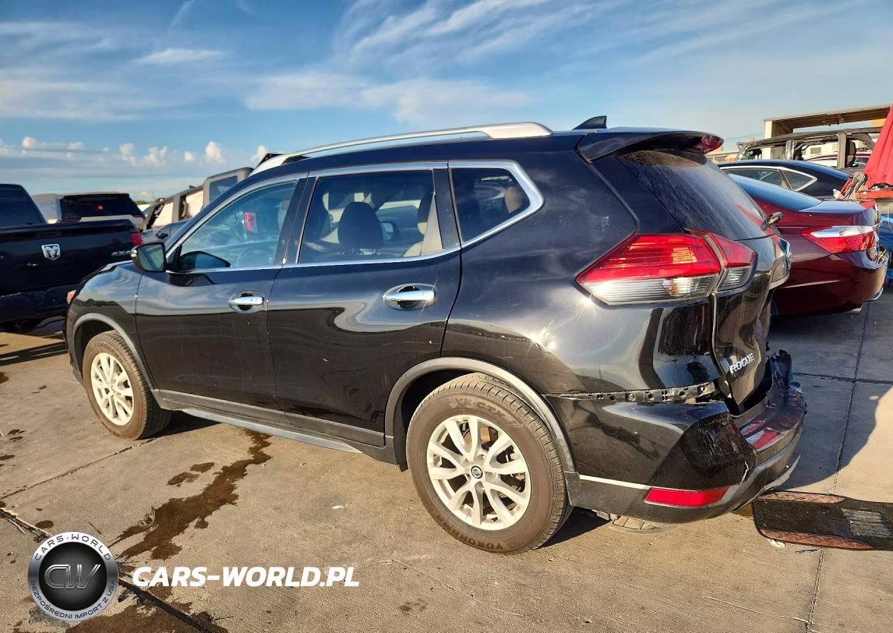 2017 Nissan Rogue Sv VIN:JN8AT2MT1HW142348 - 2