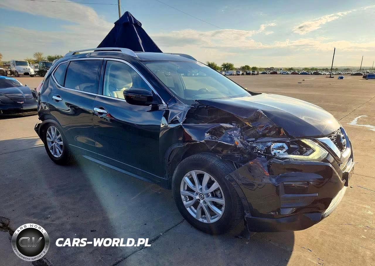 2017 Nissan Rogue Sv VIN:JN8AT2MT1HW142348 - 4