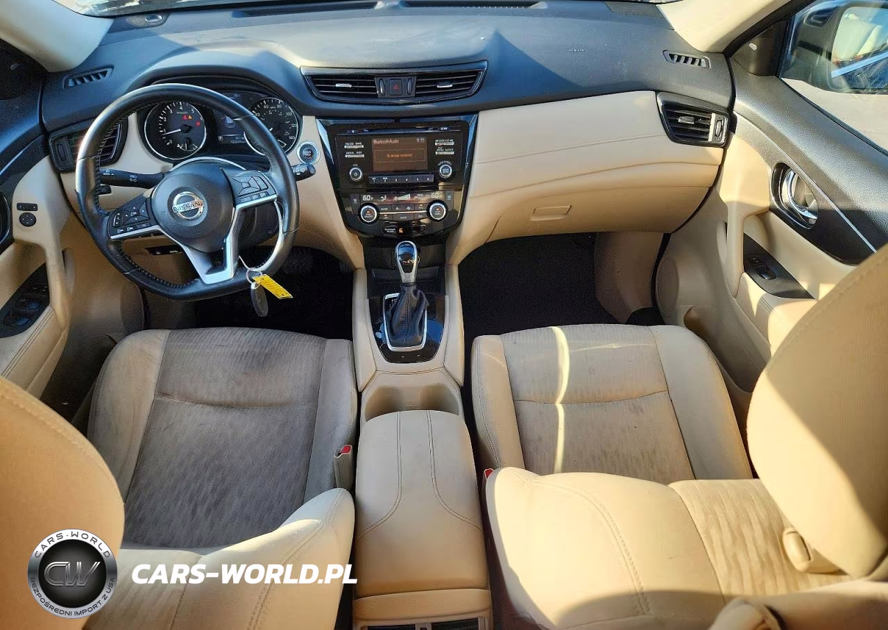 2017 Nissan Rogue Sv VIN:JN8AT2MT1HW142348 - 8