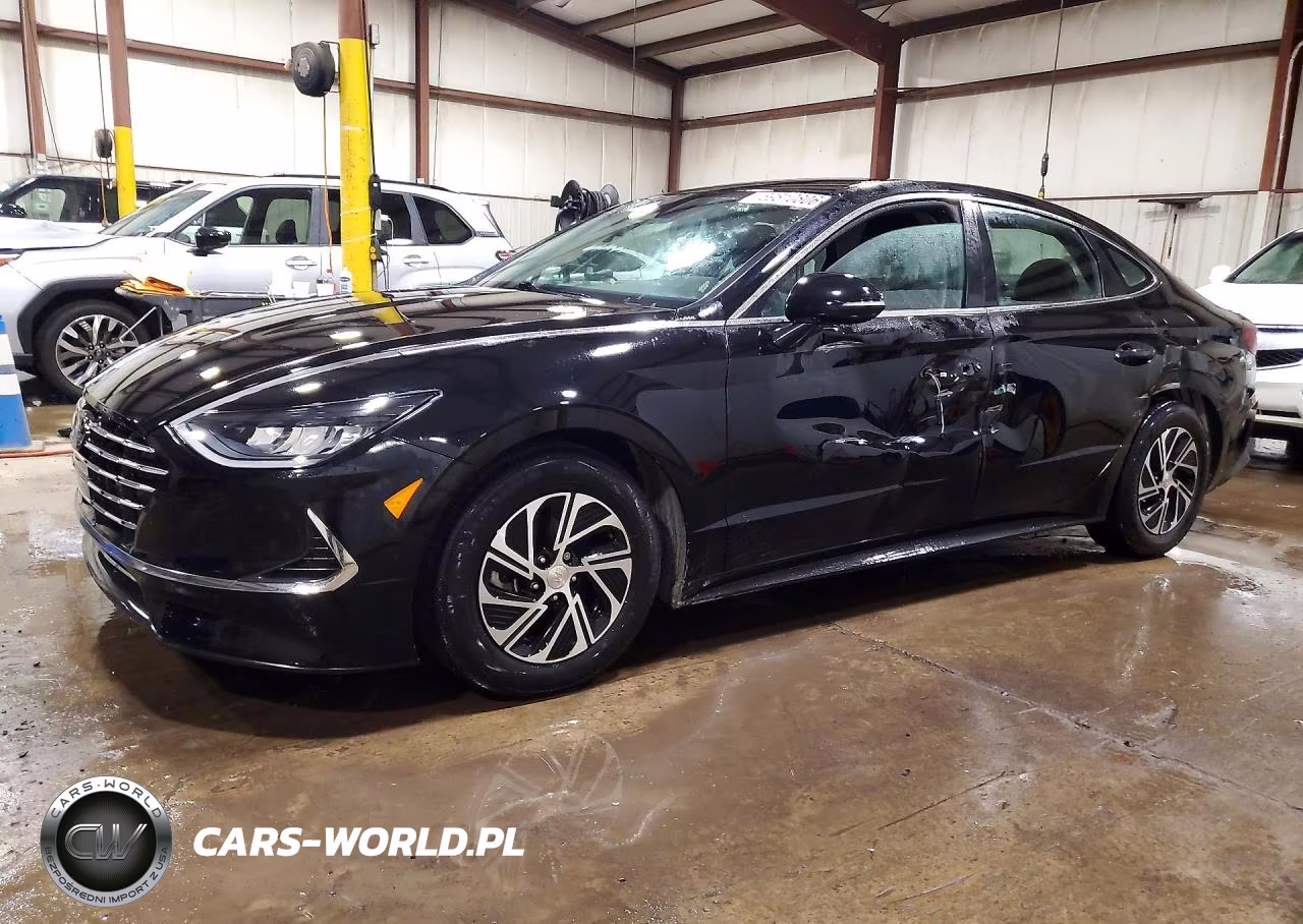 2021 Hyundai Sonata Hybrid Blue
