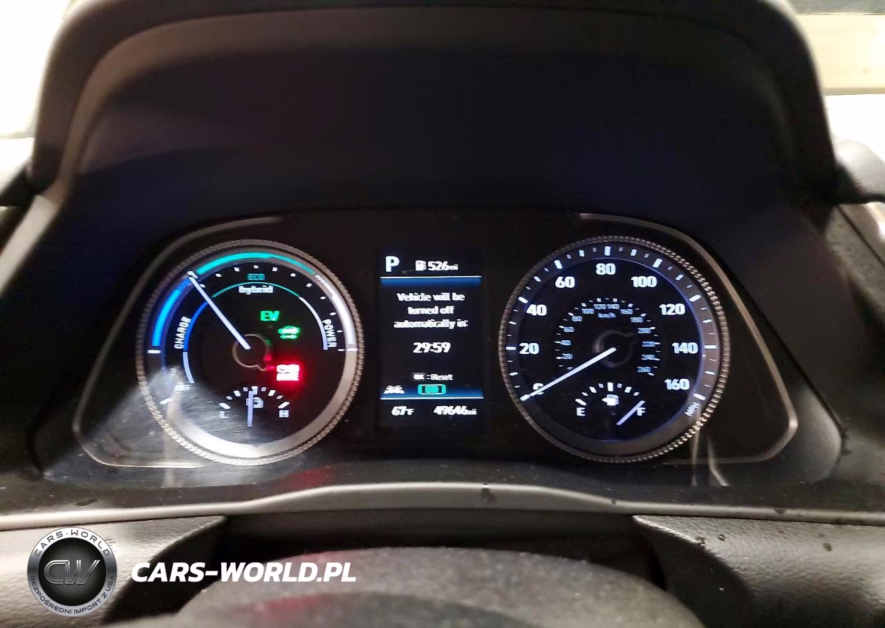 2021 Hyundai Sonata Hybrid Blue VIN:KMHL24JJ3MA018395 - 9