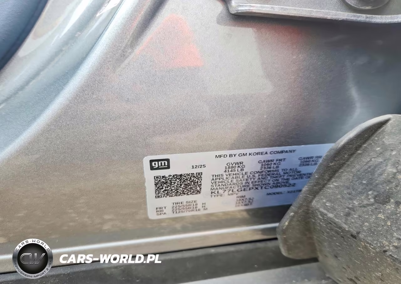 2026 Chevrolet Trax Fwd 1Rs VIN:KL77LGEPXTC090522 - 13