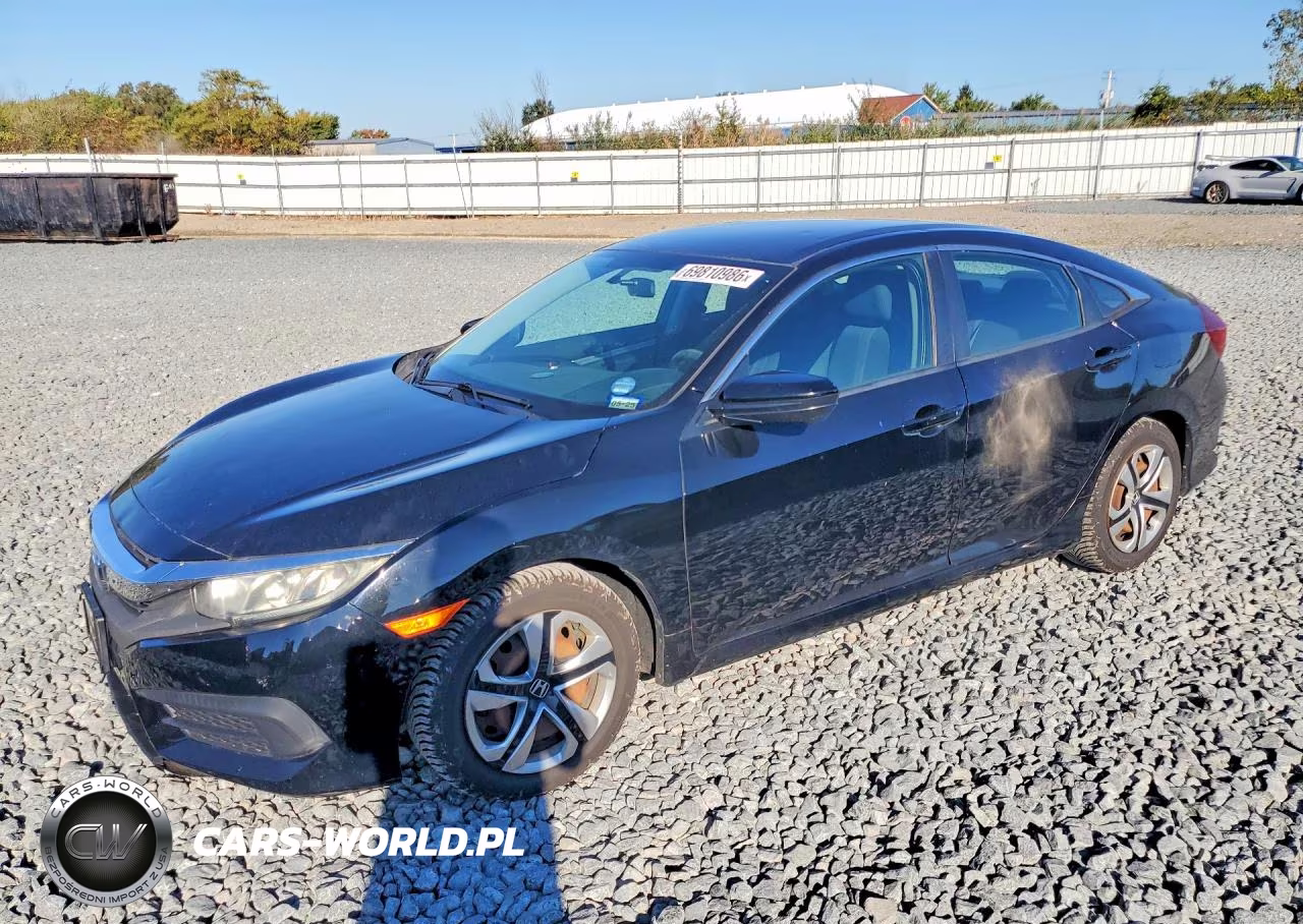 2022 Honda Civic Lx VIN:19XFC2F57GE017105 - 1