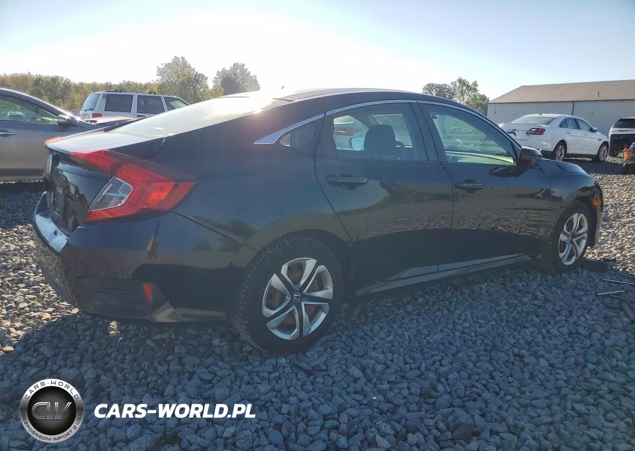 2022 Honda Civic Lx VIN:19XFC2F57GE017105 - 3