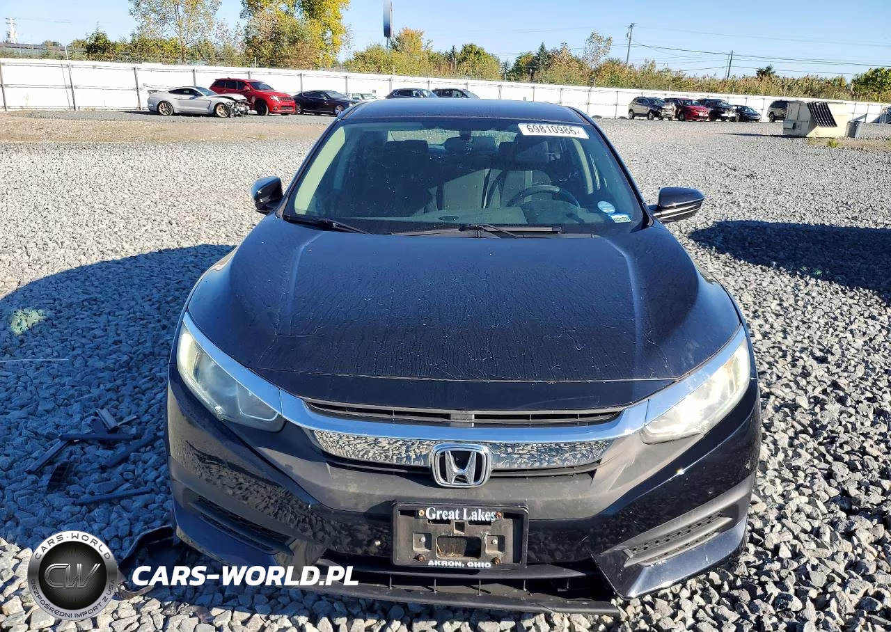 2022 Honda Civic Lx VIN:19XFC2F57GE017105 - 5