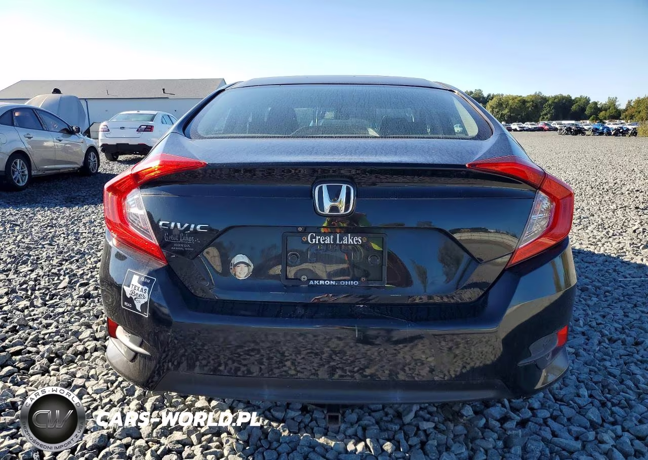 2022 Honda Civic Lx VIN:19XFC2F57GE017105 - 6