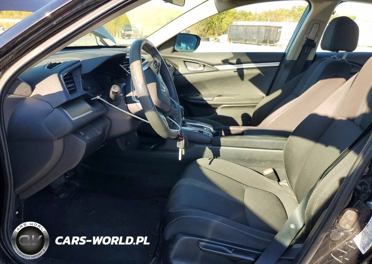 2022 Honda Civic Lx VIN:19XFC2F57GE017105 - 7