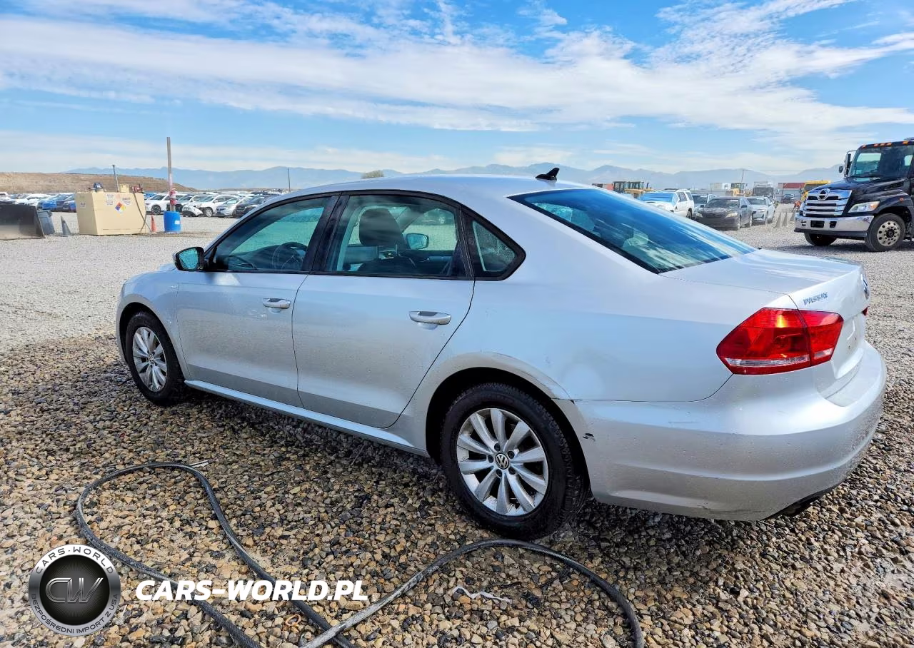 2014 Volkswagen Passat S VIN:1VWAT7A37EC028250 - 2