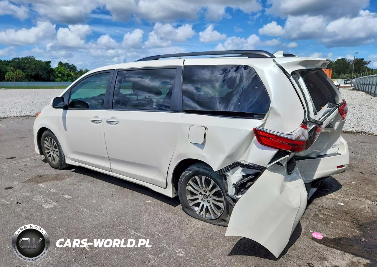 2020 Toyota Sienna Xle VIN:5TDYZ3DC4LS086736 - 2