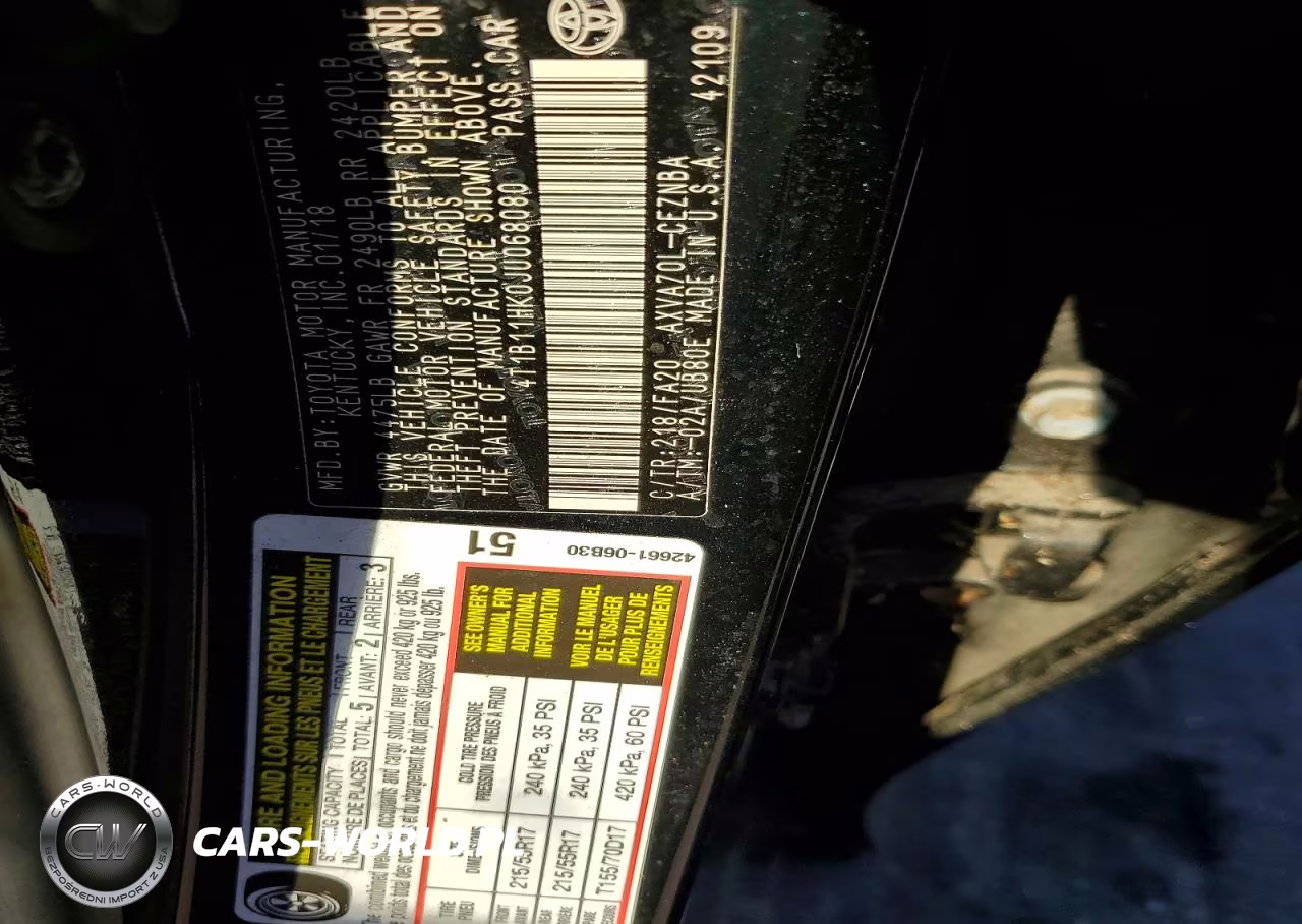 2018 Toyota Camry Le VIN:4T1B11HK0JU068080 - 13