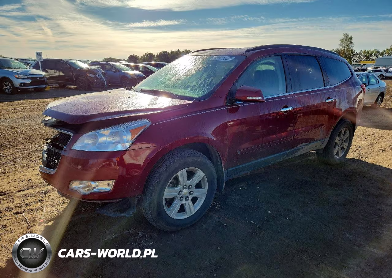 2010 Chevrolet Traverse Lt VIN:1GNLVFED3AS148802 - 1