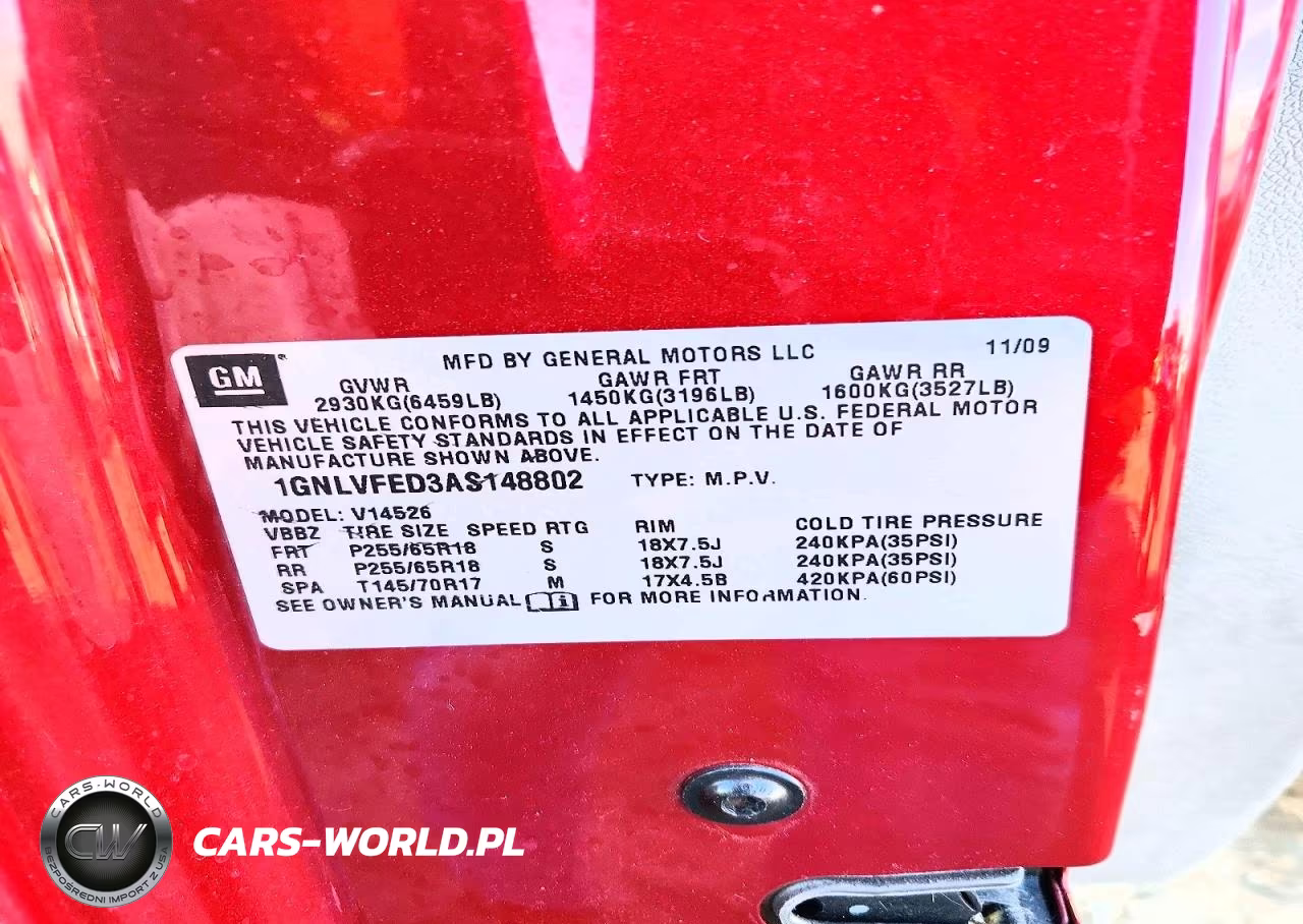 2010 Chevrolet Traverse Lt VIN:1GNLVFED3AS148802 - 14