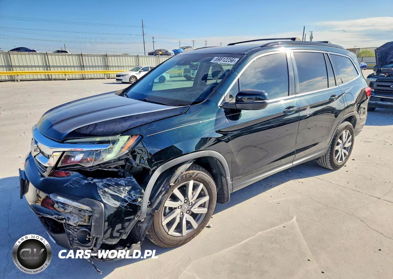 2020 Honda Pilot Exl VIN:5FNYF5H57LB004955 - 1