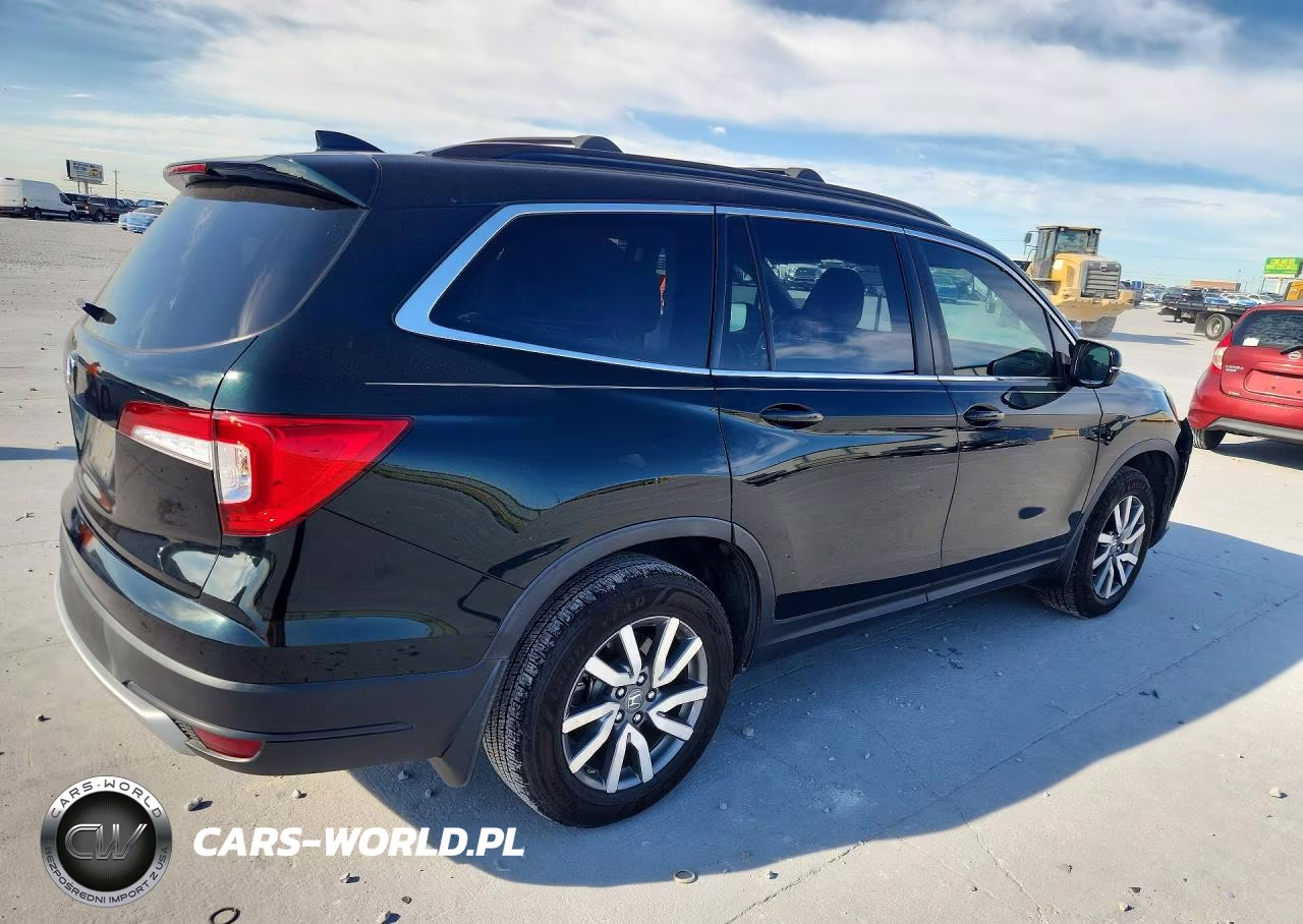 2020 Honda Pilot Exl VIN:5FNYF5H57LB004955 - 3