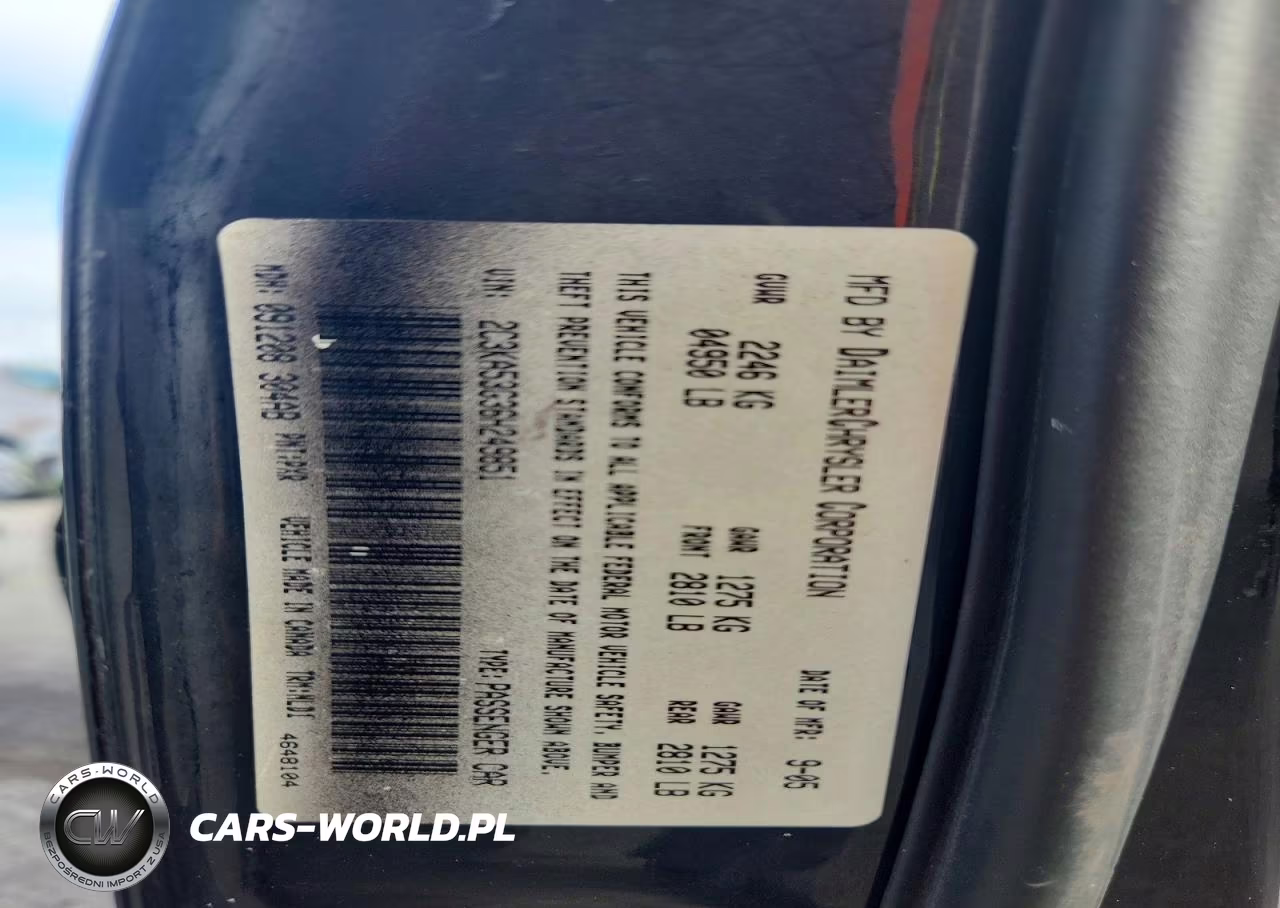 2006 Chrysler 300 Touring VIN:2C3KA53G36H249851 - 13