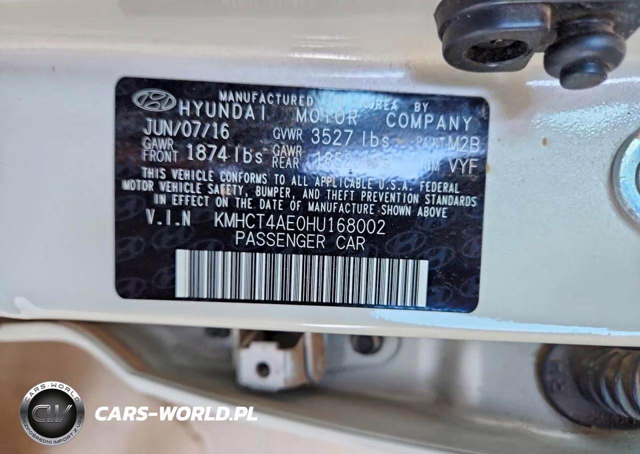 2017 Hyundai Accent Se VIN:KMHCT4AE0HU168002 - 12