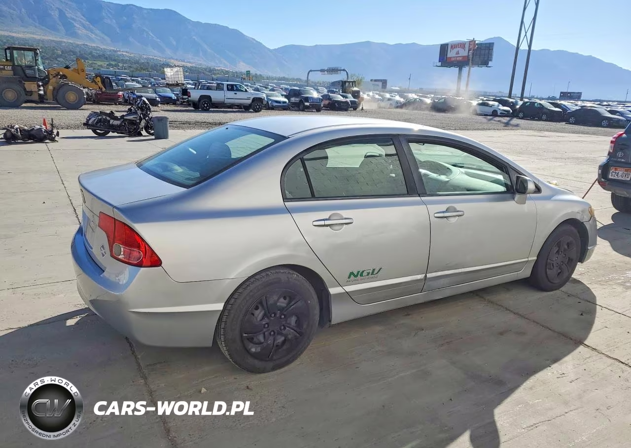 2007 Honda Civic Gx VIN:1HGFA465X7L000728 - 3