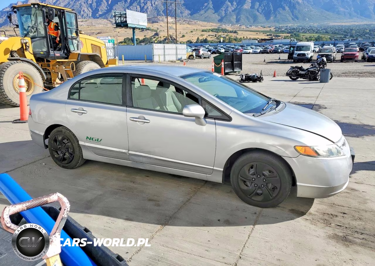 2007 Honda Civic Gx VIN:1HGFA465X7L000728 - 4