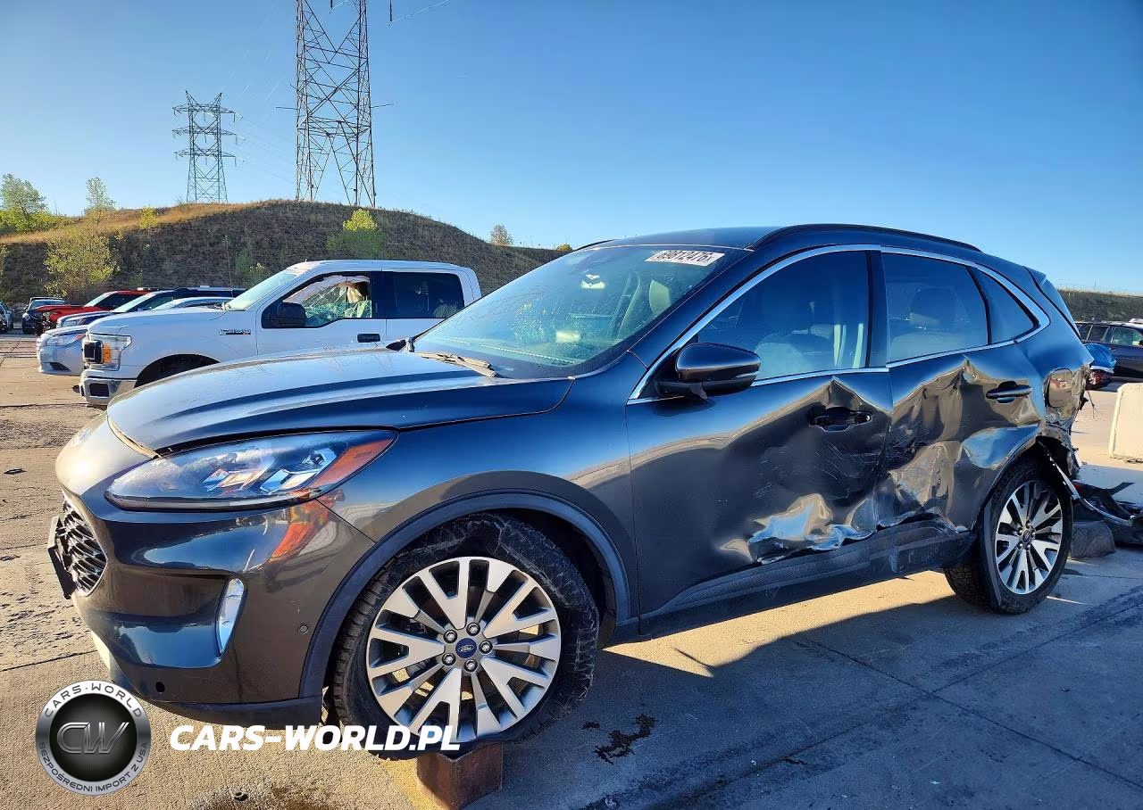 2020 Ford Escape Titanium VIN:1FMCU0DZ2LUB68399 - 1