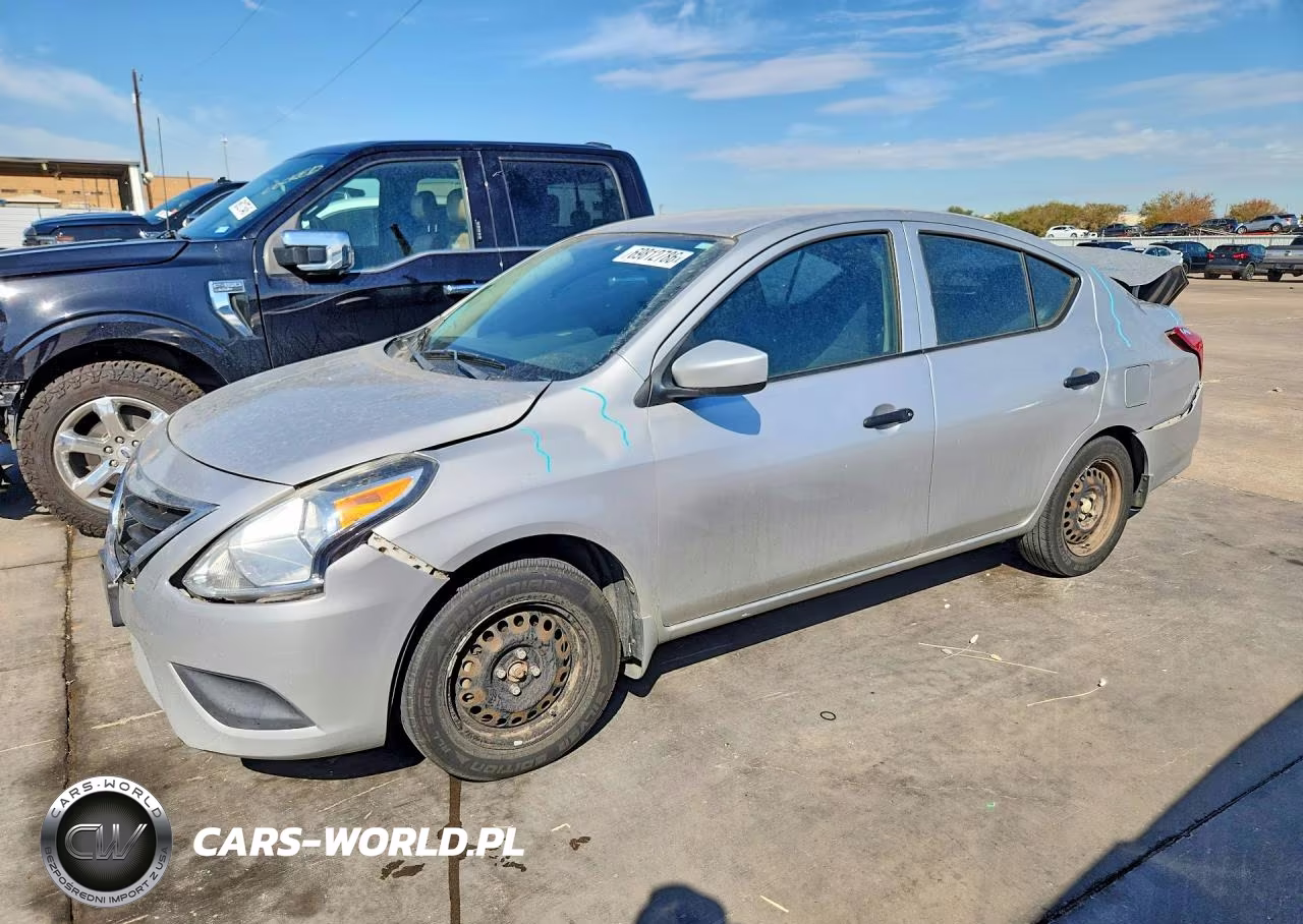 2016 Nissan Versa S VIN:3N1CN7APXGL861642 - 1