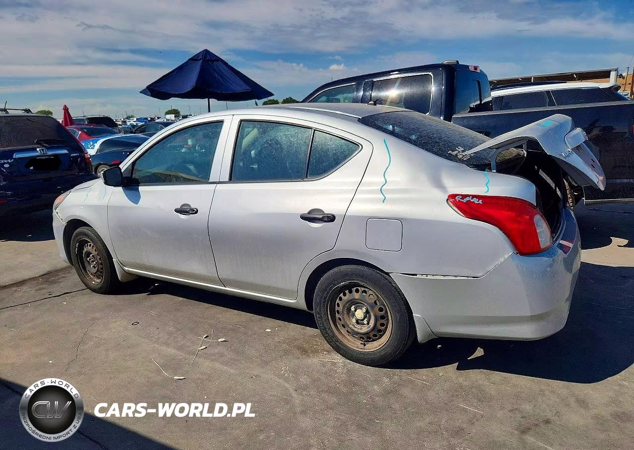 2016 Nissan Versa S VIN:3N1CN7APXGL861642 - 2