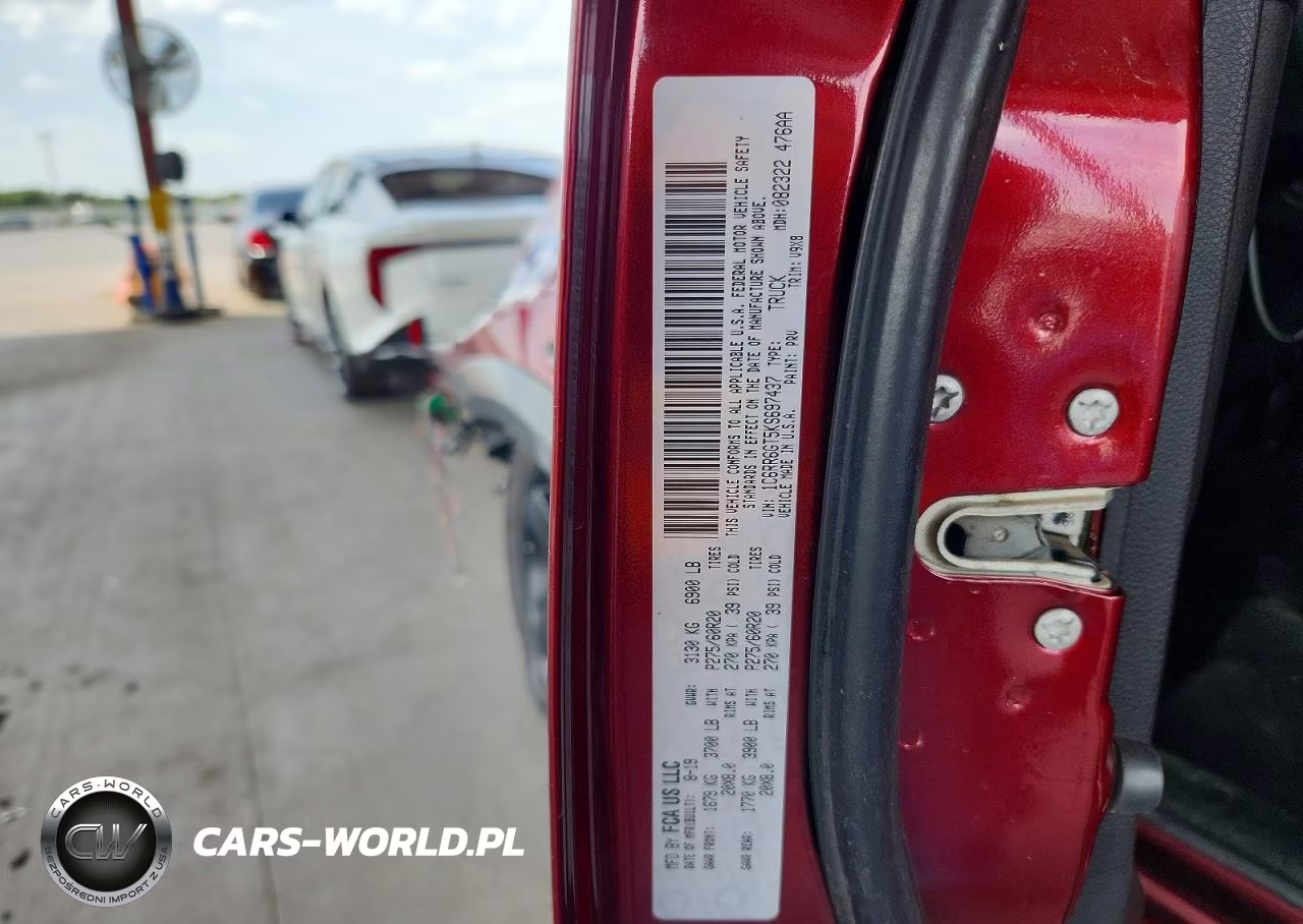 2019 Ram 1500 Classic Slt VIN:1C6RR6GT5KS697437 - 12