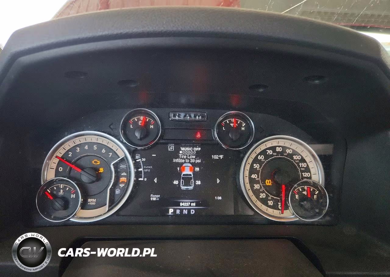 2019 Ram 1500 Classic Slt VIN:1C6RR6GT5KS697437 - 9