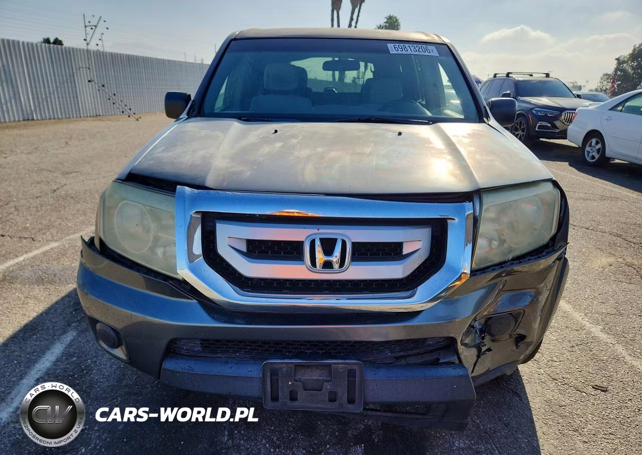 2010 Honda Pilot Lx VIN:5FNYF3H29AB012062 - 5