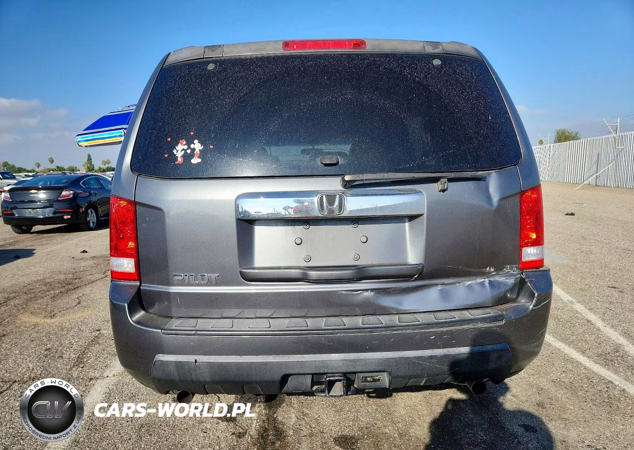 2010 Honda Pilot Lx VIN:5FNYF3H29AB012062 - 6