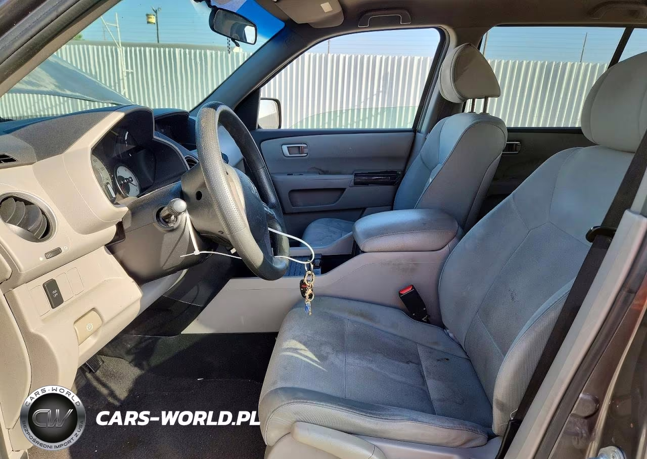 2010 Honda Pilot Lx VIN:5FNYF3H29AB012062 - 7