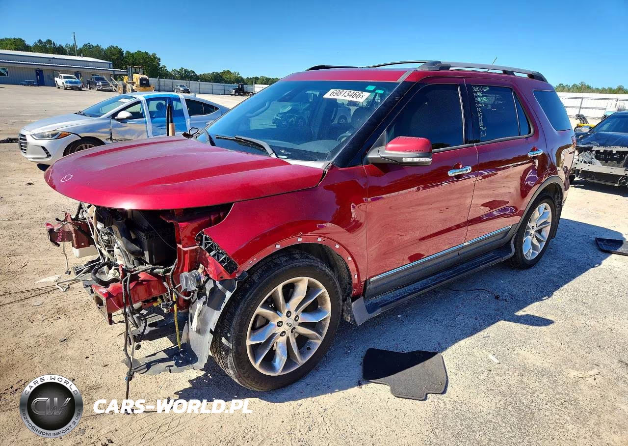 2015 Ford Explorer Limited VIN:1FM5K7F87FGB36661 - 1