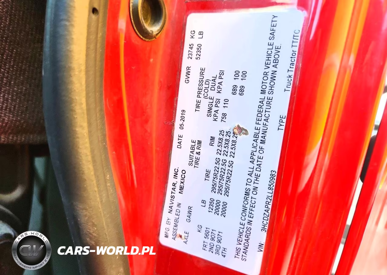 2020 International Lt625 Semi Truck VIN:3HCDZAPR2LL850983 - 12