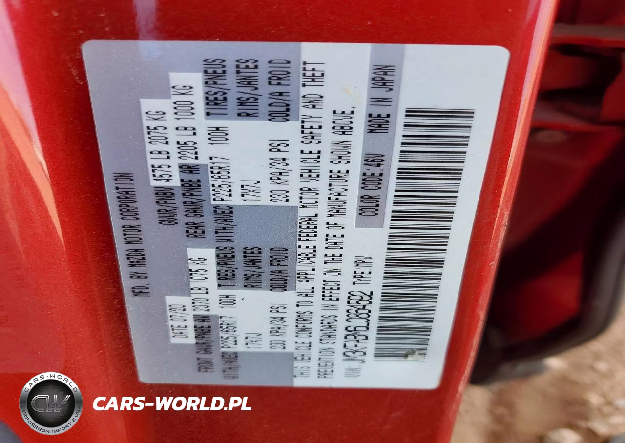 2020 Mazda Cx-5 Sport VIN:JM3KFABM6L0864592 - 14