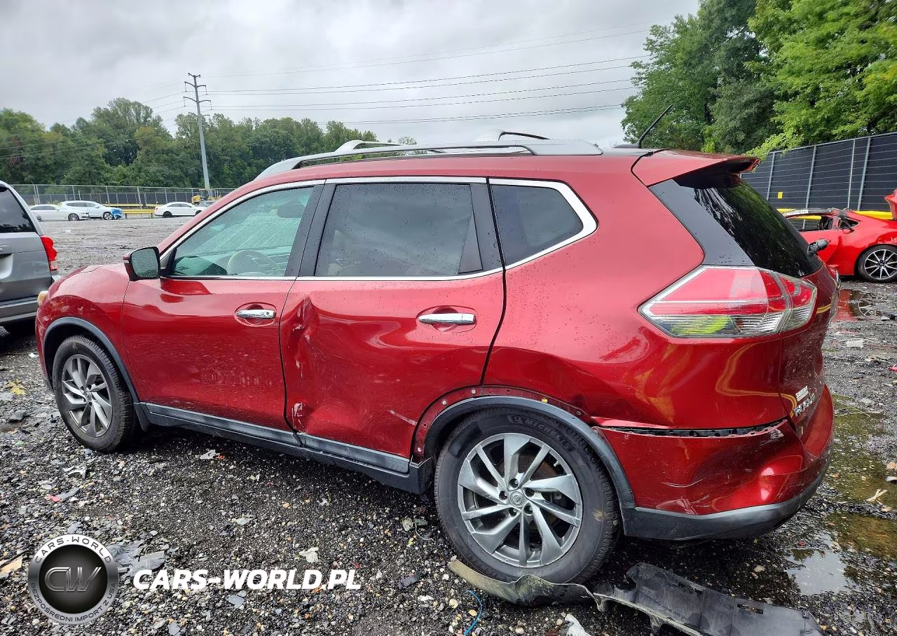 2015 Nissan Rogue Sl VIN:5N1AT2MV1FC892341 - 2