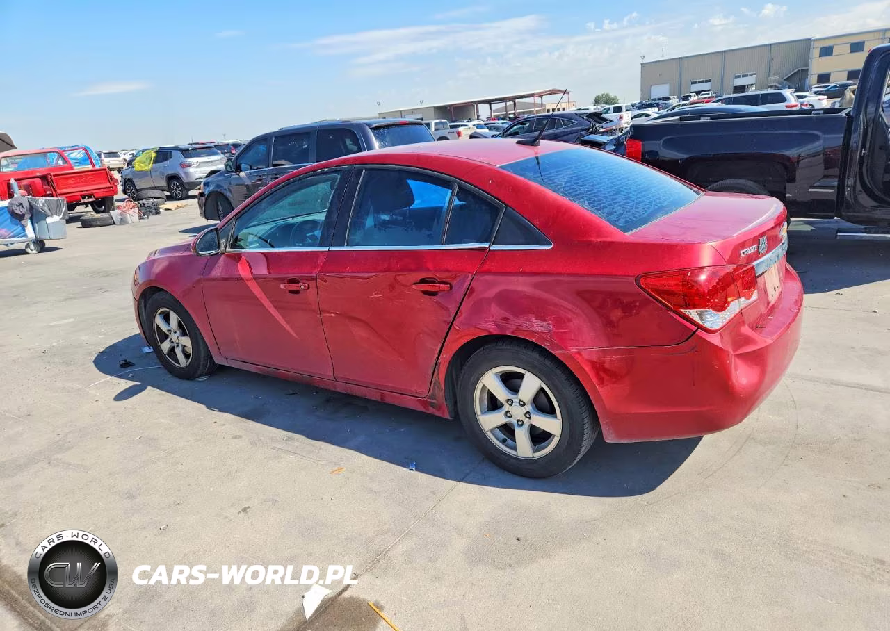2012 Chevrolet Cruze Lt VIN:1G1PF5SC4C7369563 - 2