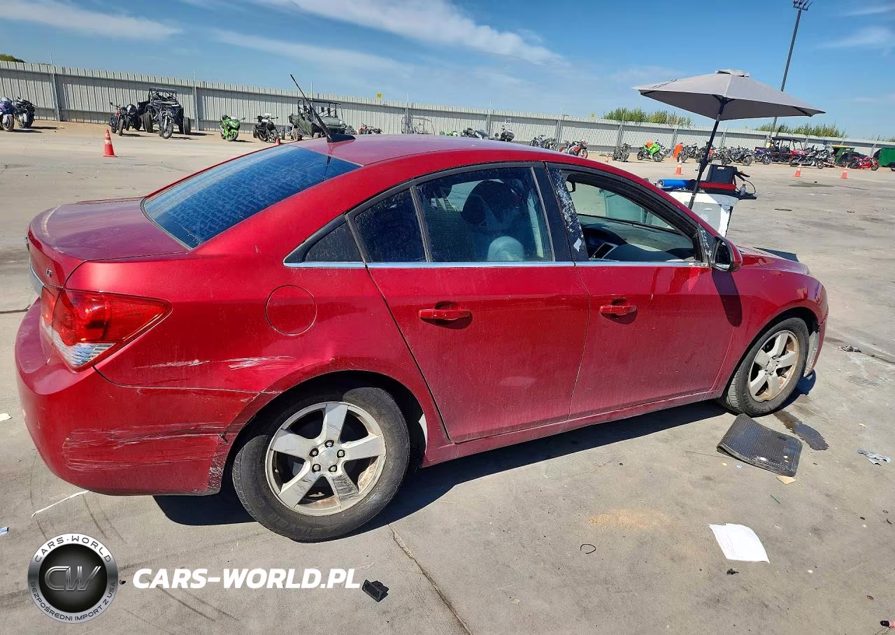 2012 Chevrolet Cruze Lt VIN:1G1PF5SC4C7369563 - 3