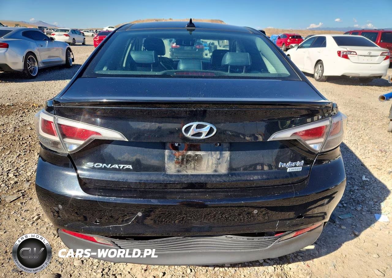 2017 Hyundai Sonata Hybrid Limited VIN:KMHE34L1XHA051614 - 6
