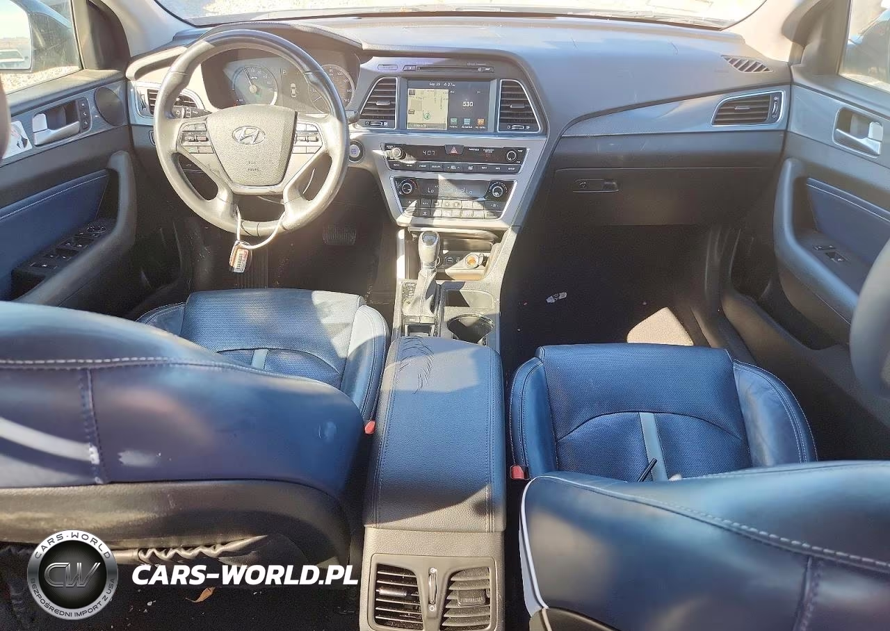 2017 Hyundai Sonata Hybrid Limited VIN:KMHE34L1XHA051614 - 8