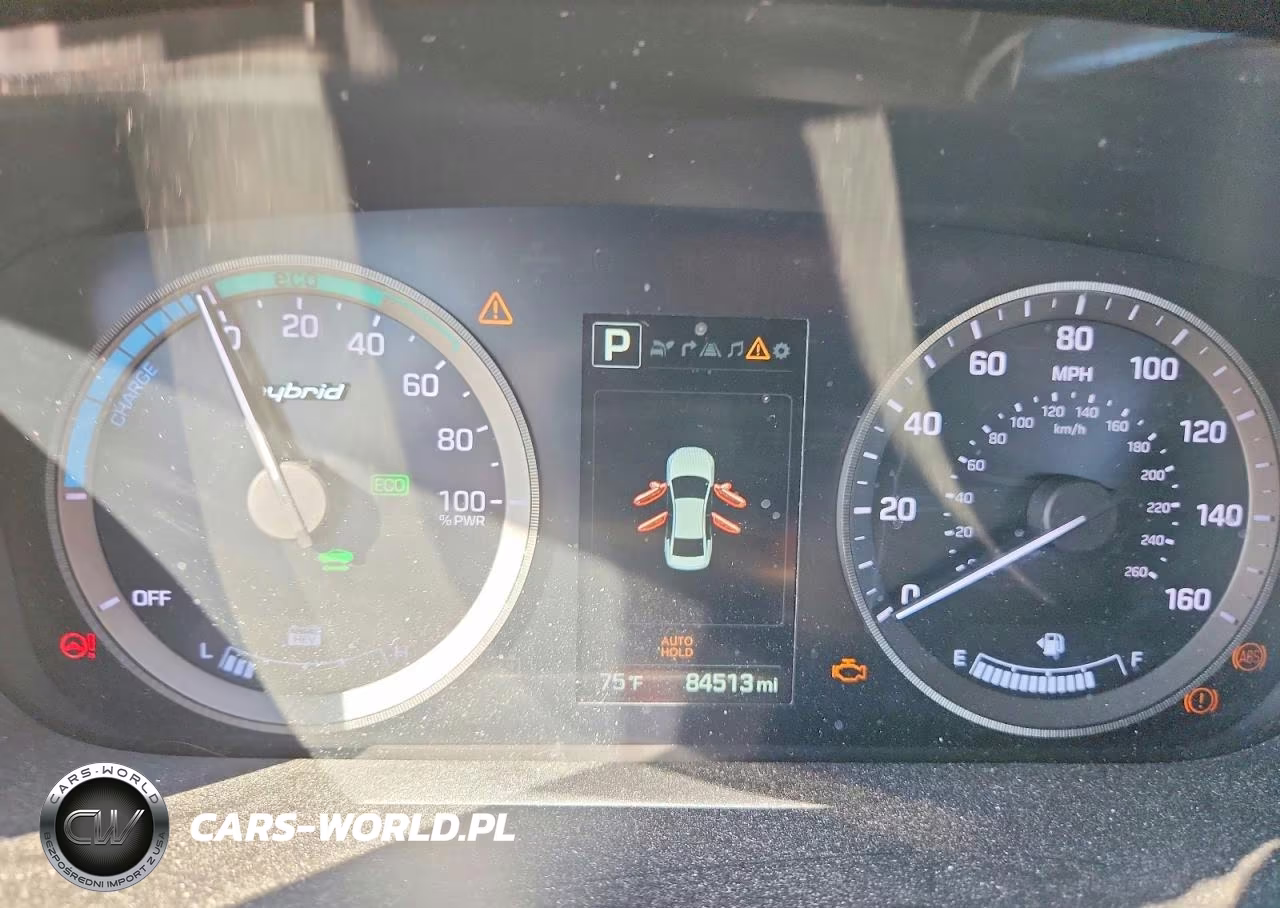 2017 Hyundai Sonata Hybrid Limited VIN:KMHE34L1XHA051614 - 9