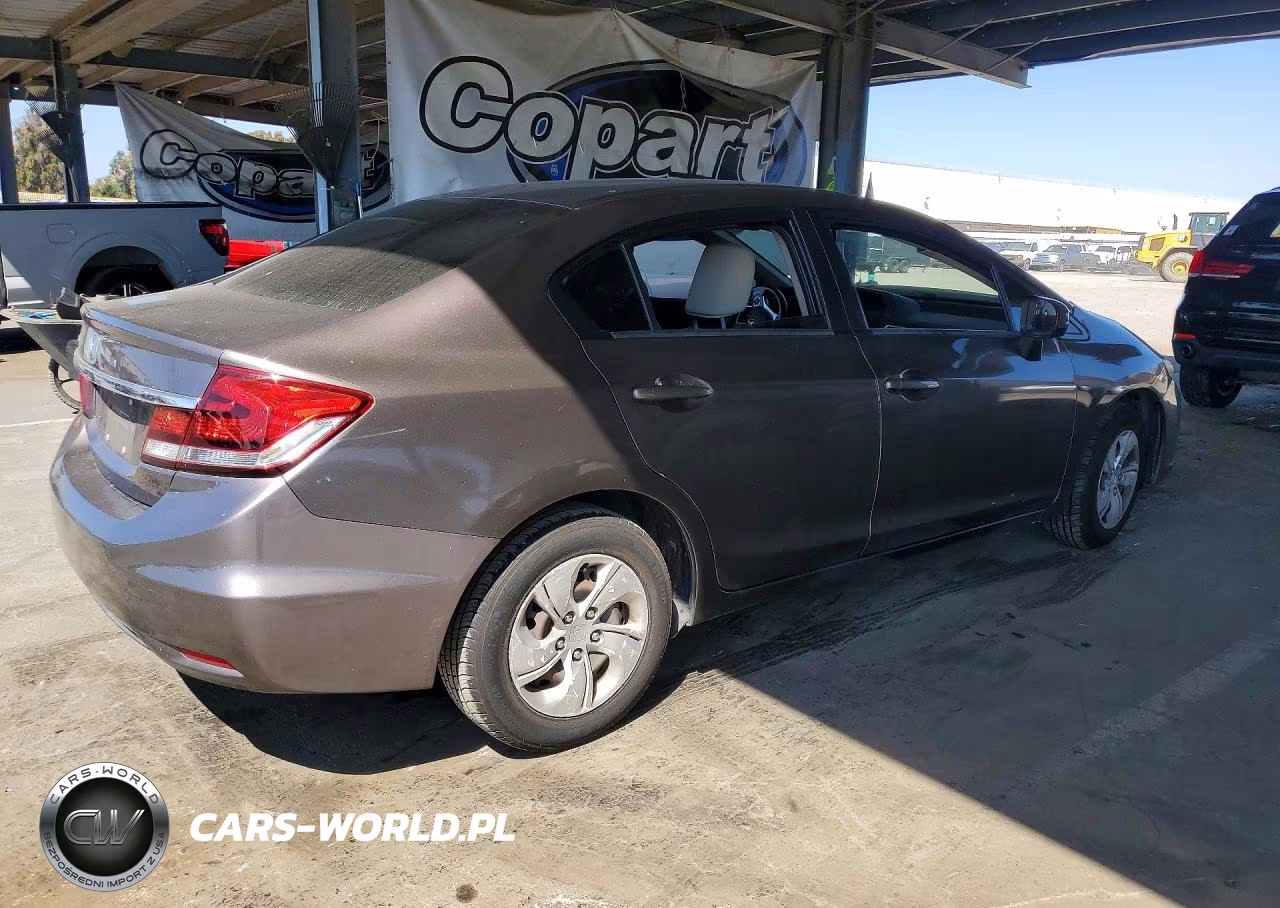 2014 Honda Civic Lx VIN:19XFB2F5XEE208534 - 3