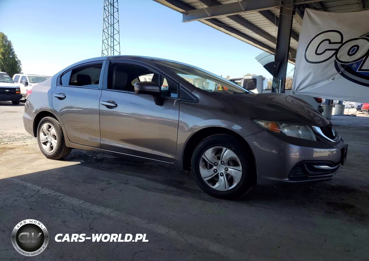 2014 Honda Civic Lx VIN:19XFB2F5XEE208534 - 4