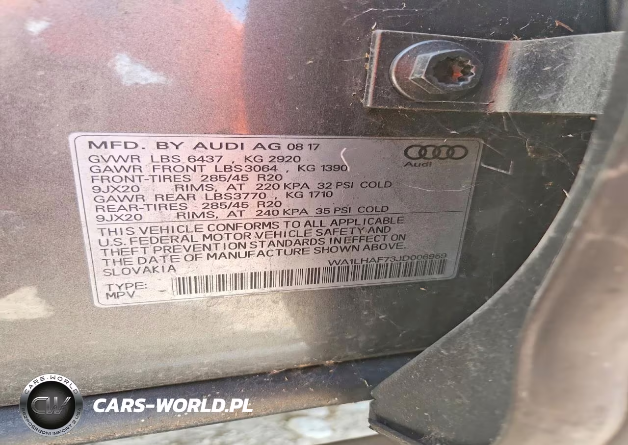 2018 Audi Q7 Premium Plus VIN:WA1LHAF73JD006959 - 13